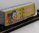 K-Line K642-5301 CIRCUS Transport  wood-sided Reeferr O Scale Like New