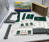 Plasticville 1901-198 vintage union station train station building kit  S or O SCALE Used Excellent