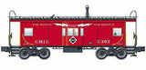 Lionel 6-17644 Erie Smoking Bay Window Caboose O SCALE Like New