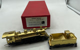 Westside Model Company K-37 DRGW Mikado Steam locomotive HOn3 Scale brass Used Damaged Box as is untested— half painted, modified
