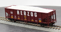 Athearn ATH14270 HO RTR 40' Offset Ballast Hopper HZGX 9864 HO SCALE Like New