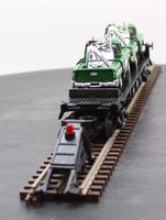 MTH Railking 30-7615 MTH Service Center Flat Car w/ Sinclair Tow Trucks O SCALE NEW