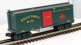 MTH Railking 30-74001 Wells Fargo 34' Box Car - 19th Century O SCALE Used Excellent