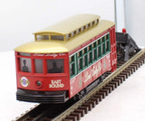 Lionel 6-28418 Christmas Trolley O SCALE Like New