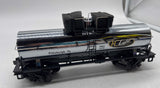MTH Railking 30-73238 Pittsburgh Brewing Company PBC - Iron City IC Light Chrome tank car  O SCALE Like New