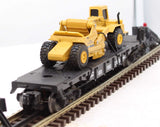 Lionel 6-16954 6424 NYC Flat Car With ERTL Scraper O Scale Used