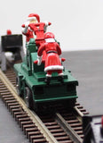Lionel 6-18459 Christmas Handcar O SCALE Used Excellent