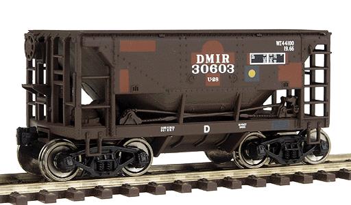 Walthers 932-4472 DULUTH, MISABE & IRON RANGE Ore Car Gold Line Limited-Run Ready to Run 12 pack HO Scale Like New
