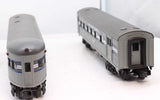 MTH 30-6024 NEW YORK CENTRAL Car Nos. 450 290 Railking Dreyfus Colors O Scale Used Excellent