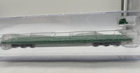 Spring Mills Depot DODX Transport Flat Car Cascade Green #40392 161205-13 HO SCALE NEW
