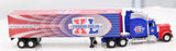 Upper Deck Collectibles UD 40180 peterbilt super Bowl 40 Tractor trailer 1/80 SCALE Like New