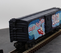 MTH Railking 30-7490 New Year's Box Car - 2002 New Years . O SCALE Like New