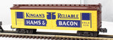 K-Line k742-8025 Kingan;s Reliable Woodsided Reefer O SCALE Like New