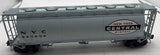 Atlas 6308-1 NYC New York Central 3 bay cylindrical hopper O scale Used Excellent