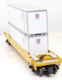 MTH 30-1053A UP Double Stack Car O SCALE Like New