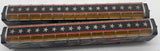 Bachmann HD002 Hawthorne Village Set of 2 Harley Davidson Passenger Cars Born to Be Free / Ride like the Wind HO SCALE Used No Box
