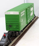 Lionel 6-9608 BURLINGTON NORTHERN Hi-Cube Boxcar O Scale Like New
