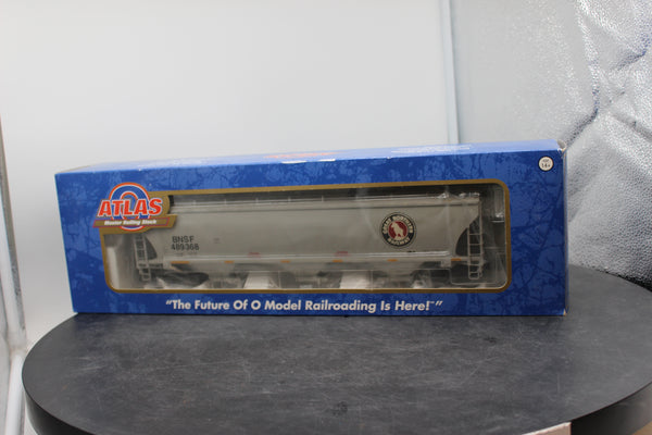 Atlas 3001125B - Trinity covered hopper - BNSF (GN heritage) #489368 - 3 rail Golden Spike Limited Edition O scale NEW