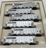 Walthers 932-7810 NORFOLK SOUTHERN Trinity RD4 Coal Hopper Rolling Stock #2 HO Scale Like New