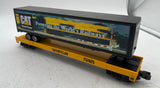 MTH Premier 20-98135 Caterpillar Flat Car w/ trailer O SCALE Like New