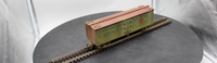 Atlas 6700 Custom Painted Oppenheimer Sausage Casings Steam Era Classics Woodside Reefer Car O Scale WEATHERED AS IS Used Excellent