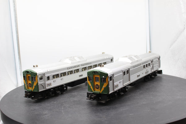 Lionel 6-18506 Canadian National Budd Cars O SCALE Used Excellent