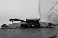 Lionel Postwar 6460  BUCYRUS ERIE CRANE CAR No. 6460 O SCALE Used Excellent Damaged Box
