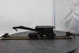 Lionel Postwar 6460  BUCYRUS ERIE CRANE CAR No. 6460 O SCALE Used Excellent Damaged Box