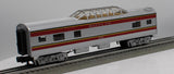 MTH 30-6121 SANTA FE O-27 Streamlined Vista Dome Car RailKing O Scale Used Excellent