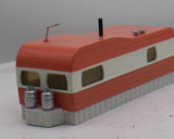 MTH Railking 30-90109 Salmon & White Stainless Mobile Home O SCALE Used Excellent