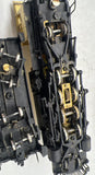 Westside Model Company K-37 DRGW Mikado Steam locomotive HOn3 Scale brass Used Damaged Box as is untested— half painted, modified