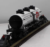 MTH Railking 30-7367 Iron City RailKing 3-Dome Tank Car Light Car No PBC1861 O SCALE Like New