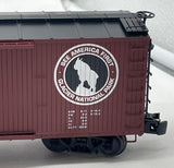 Lionel 6-27231 Great Northern GN Glacier National Park Conventional Boxcar O SCALE Like New