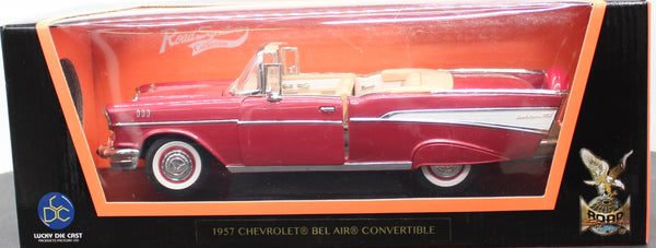 Lucky Die Cast 92108 1957 Chevy Bel Air Convertible 1/18 SCALE NEW