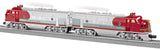 Lionel 2534060 Santa Fe LionChief Plus 2.0 F3 AA and 2534069 F3B (Set of 2) limited  O Scale NEW