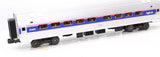 MTH 30-4204C, 30-4204A, 30-4204B, 30-4204-1E Amtrak Amfleet Passenger Train Set (Set of 4) O Scale Used