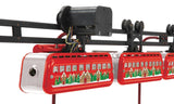 MTH Tinplate 10-3063-1 Christmas Detroit Monorail Set With Proto-Sound 3.0 limited O SCALE NEW