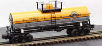 MTH Railking 30-8102 Denver & Rio Grande Die-Cast Tank Car Silver/Orange O SCALE NEW