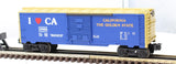 Lionel 6-19905 I Love California Boxcar O Scale Like New