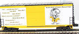 MTH Railking 30-74489 Myron Cope 40' High Cube Box Car O SCALE Like New