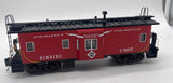 MTH 30-1647E Erie bay window caboose red O Scale Like New