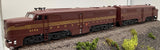 Athearn PA-1 Powered and Unpowered Set Pennsylvania DC Wrong Box HO Scale Used Excellent Damaged Box