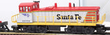 K-Line K-221302 SANTA FE MP-15 Diesel Locomotive Mainline War Bonnet Colors O Scale Like New Damaged Box
