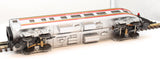 MTH 30-6103S-3 Santa Fe Streamlined Observation Car O SCALE Like New Damaged Box