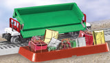 Lionel 6-26870 Christmas Dump Car with Presents O SCALE Used Excellent black dump bin