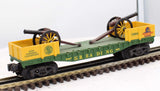 K-Line K-6620 READING Flat Car TCA National Convention #6620 O Scale Like New Damaged Box