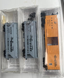 MICRO TRAINS 92020 09200020 37070 DENVER RIO GRANDE WESTERN/ RIO GRANDE SET OF 3 FREIGHT CARS N SCALE Like New