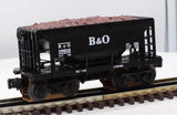 Lionel 6-19313 BALTIMORE & OHIO Ore Car With Ore Load O Scale Like New