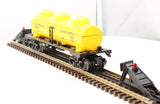 Lionel 6-16126 JEFFERSON LAKE SULFUR COMPANY Three Dome Tank Car O Scale Used