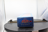 Atlas 7530 ACF 60' S.D. BURLINGTON DECORATED AUTO PARTS BOX CAR 2 rail O SCALE WEATHERED / CUSTOM decorated AS IS Used Damaged Box
